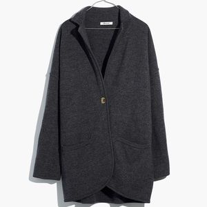 NWT Madewell Saville Wool Sweater Coat (XXS/XS/S)